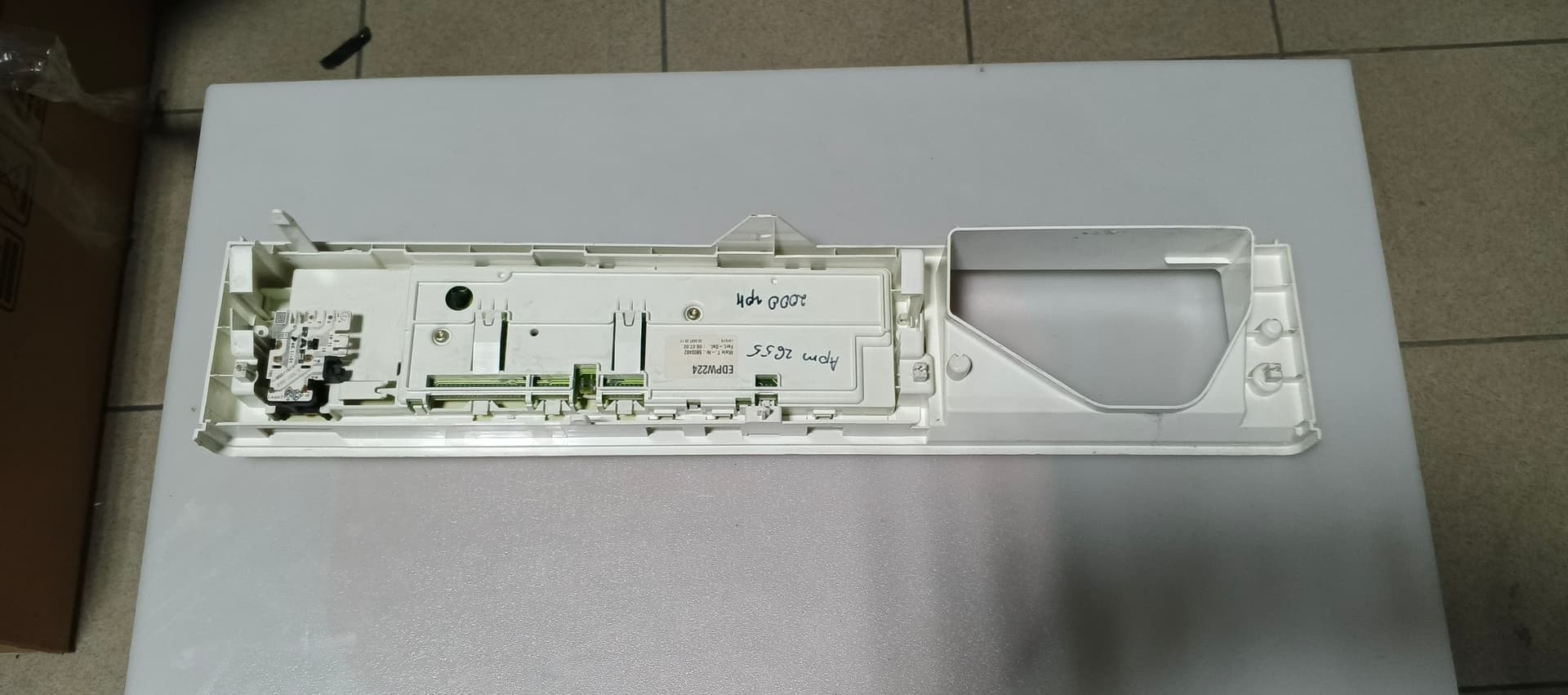 Б/у Модуль управління(індикація) пральної машини Miele EDPW224