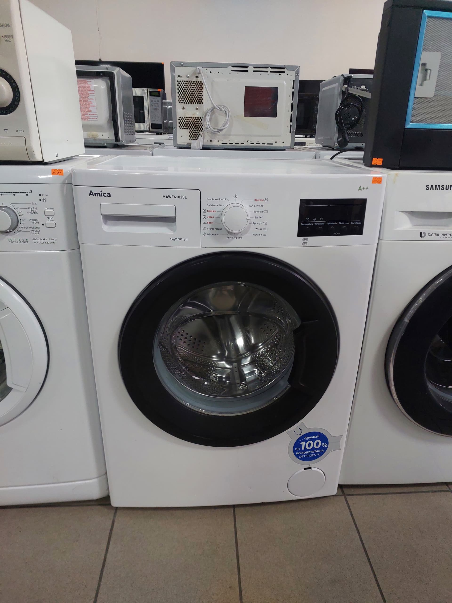 Пральна машина Amica MAWF6102SL