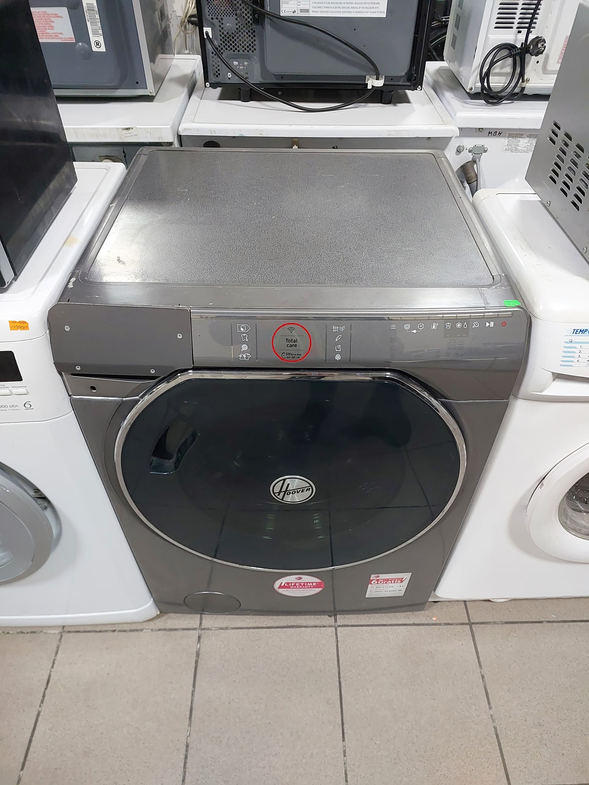 Пральна машина Hoover AWMPD410LH8R/1-S
