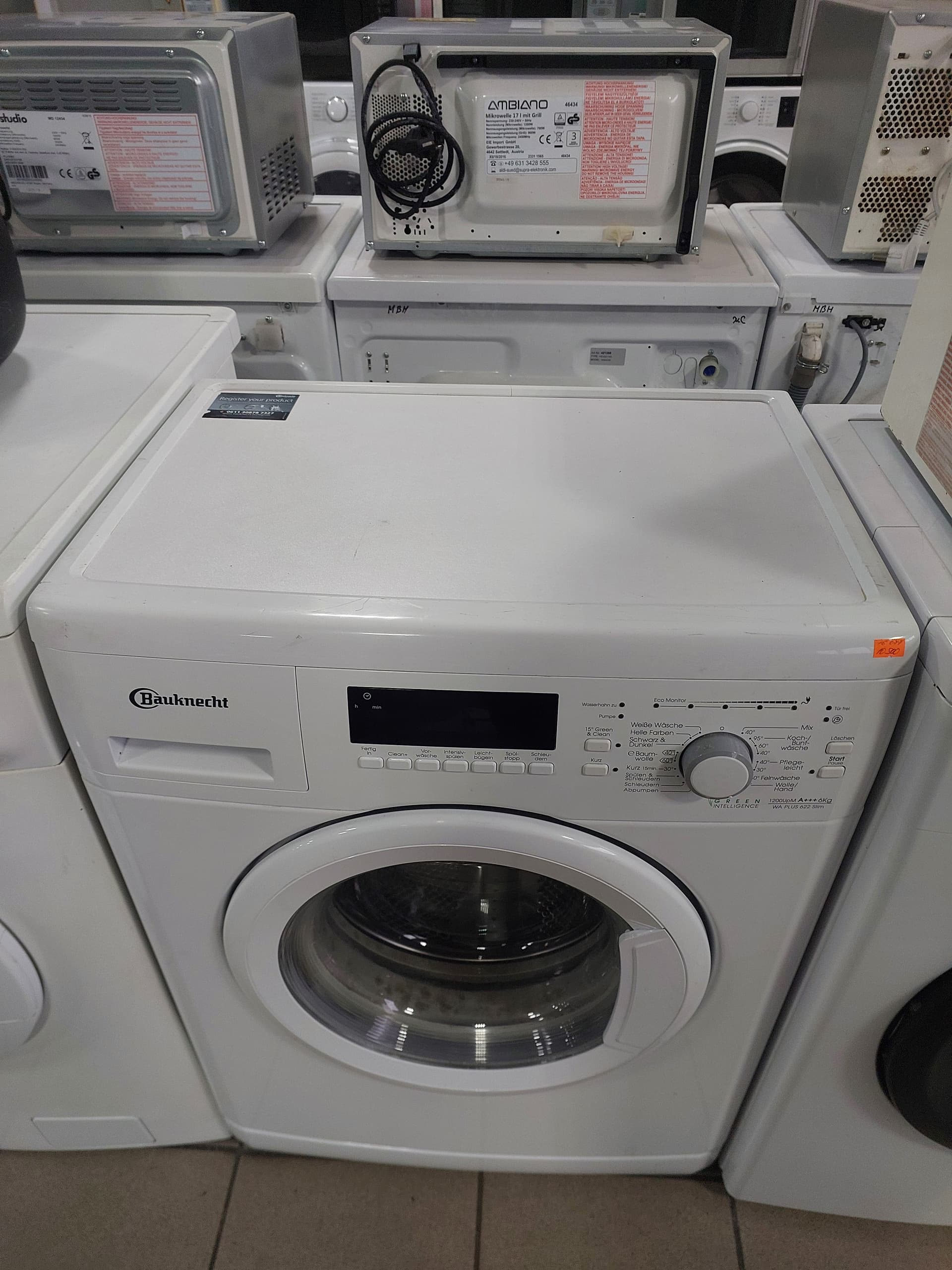 Пральна машина Bauknecht WA PLUS 622 Slim