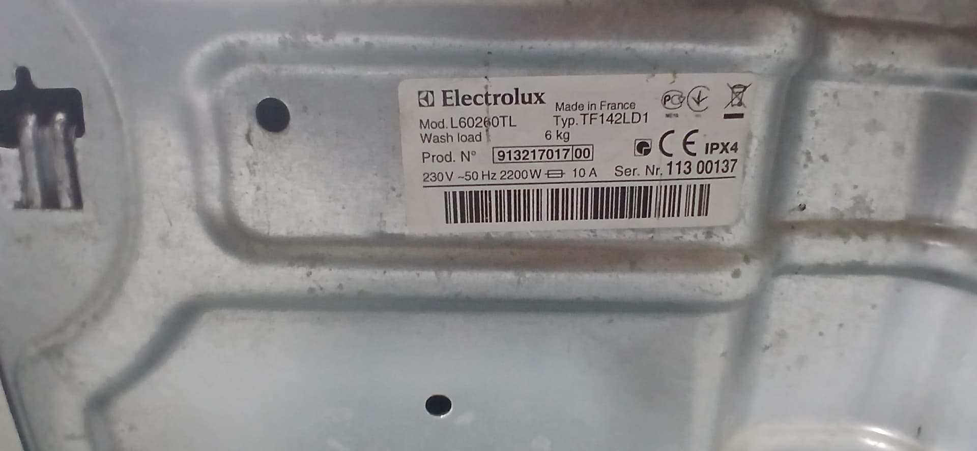 Пральна машина AEG L60260TL
